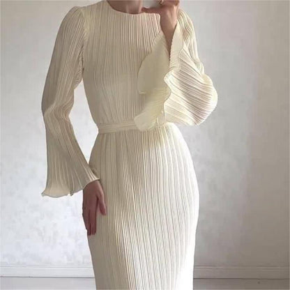 💕Free shipping💕New Elegant Flare Sleeves Dress - Timeless & Flattering