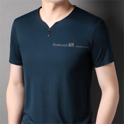 💕HOT SALE 💕Men's Stylish Soft Breathable Short Sleeve Top