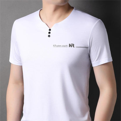 💕HOT SALE 💕Men's Stylish Soft Breathable Short Sleeve Top