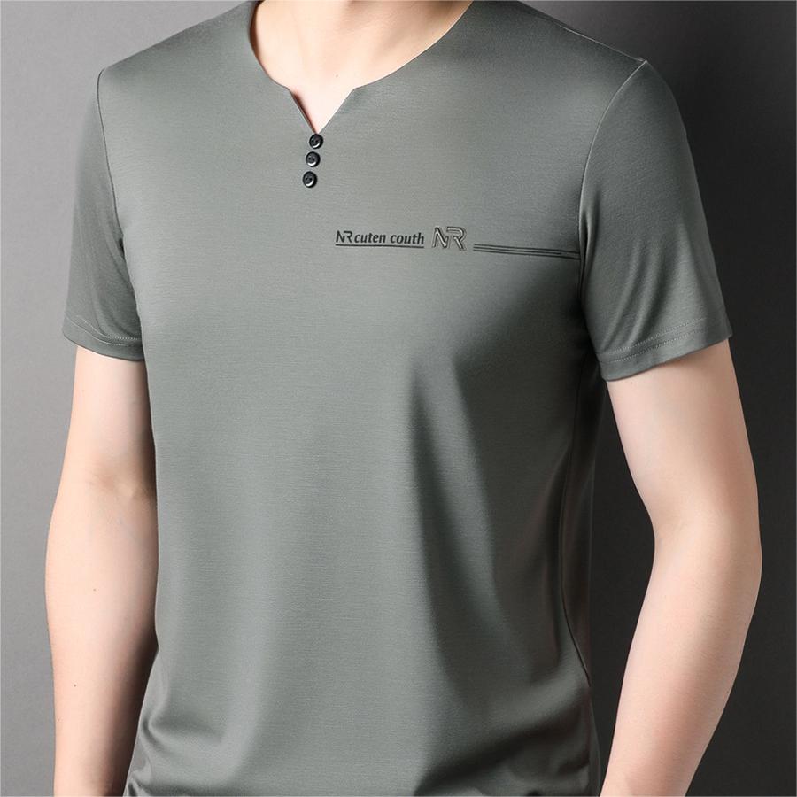 💕HOT SALE 💕Men's Stylish Soft Breathable Short Sleeve Top