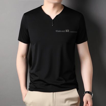 💕HOT SALE 💕Men's Stylish Soft Breathable Short Sleeve Top