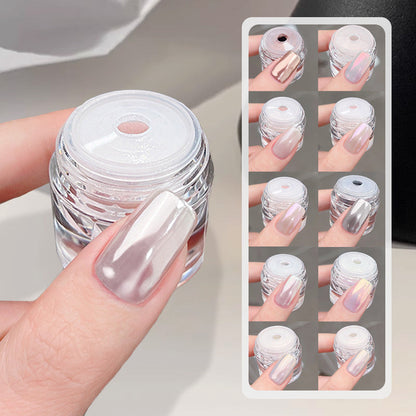 2024 New Updates🌈Chrome Mirror-Effect Nail Powder