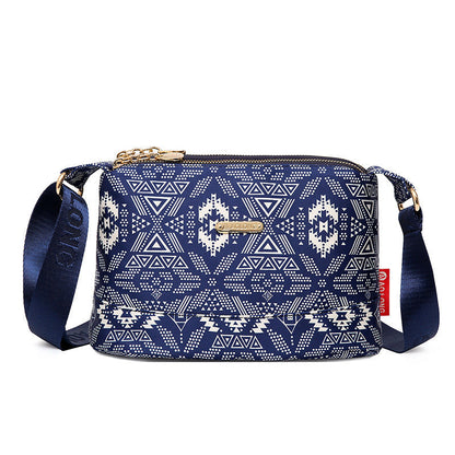 🔥50% OFF🔥Women's Multi-Pocket Printed Crossbody Bag