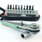 🔥Top-Angebot! 12-teiliges Multifunktionales Mini-Ratschen-Set 🔧🧰