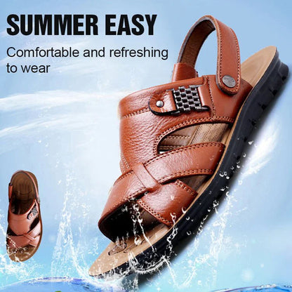 Men's Cowhide Outdoor Dual-purpose Sandals