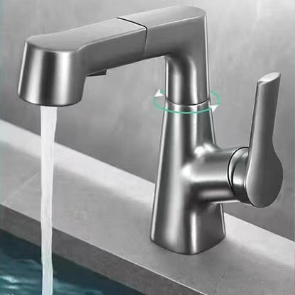 🚿 1-Loch-Badarmatur mit ausziehbarer Handbrause – Stil trifft Funktion!