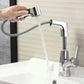🚿 1-Loch-Badarmatur mit ausziehbarer Handbrause – Stil trifft Funktion!