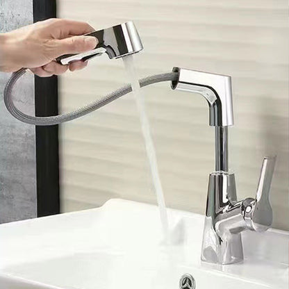 🚿 Kran kamar mandi lubang tunggal dengan pancuran tangan tarik – di mana gaya berpadu dengan fungsi!