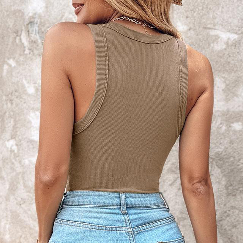 💥Limit Time 50% OFF👚Women's Ribbed Tank Top with Shelf Bra