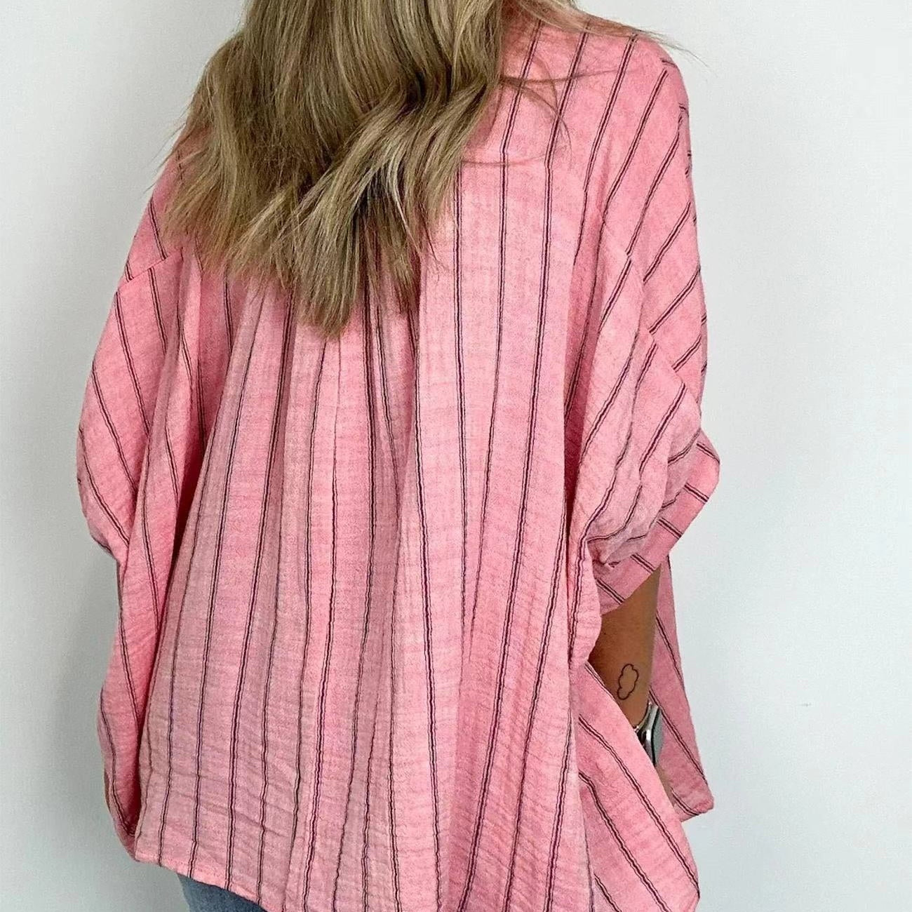 🔥Limited Time 52% OFF🔥Women's Casual Striped Shirt