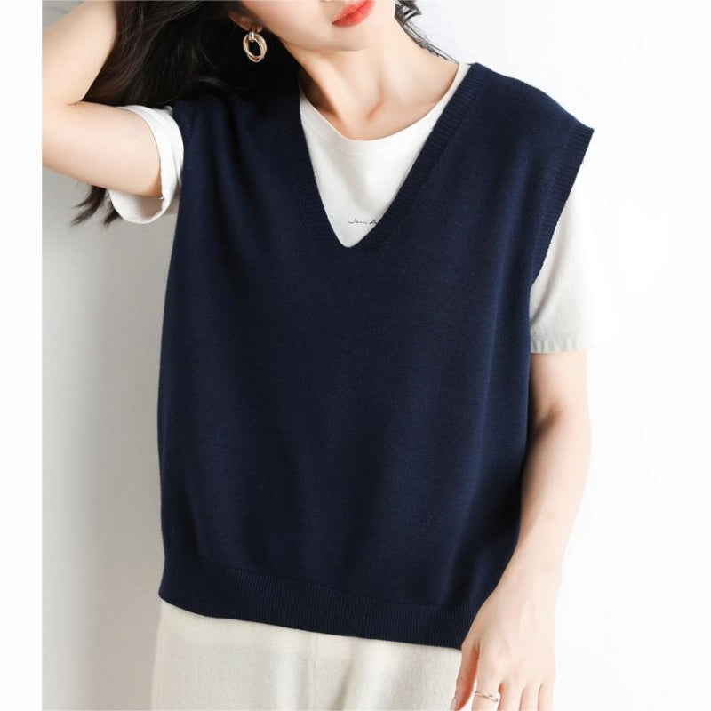 🍁Hot Sale 67% off🍁Women's Ultra-Soft V-Neck Knit Vest