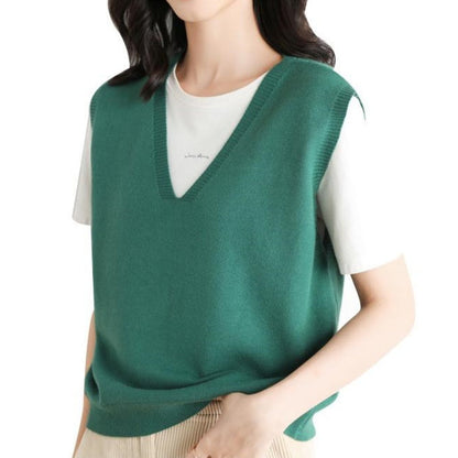 🍁Hot Sale 67% off🍁Women's Ultra-Soft V-Neck Knit Vest