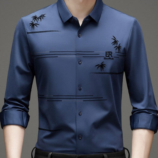 🔥HOT SALE 52% OFF🔥Men's Casual Trendy Printed Long Sleeve Shirt