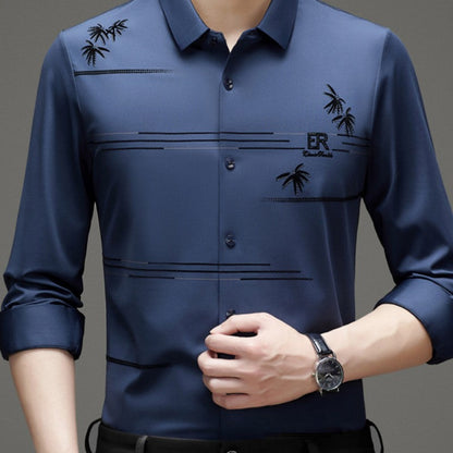 🔥HOT SALE 52% OFF🔥Men's Casual Trendy Printed Long Sleeve Shirt