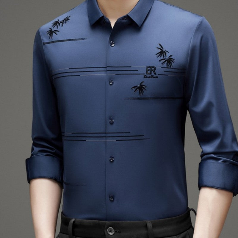 🔥HOT SALE 52% OFF🔥Men's Casual Trendy Printed Long Sleeve Shirt