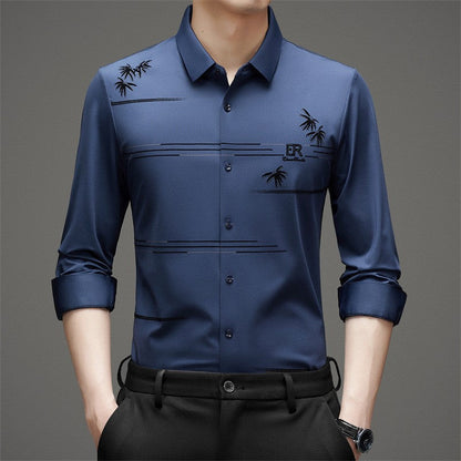 🔥HOT SALE 52% OFF🔥Men's Casual Trendy Printed Long Sleeve Shirt