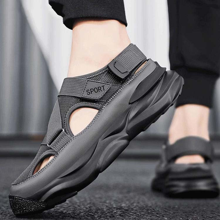 ✨Hot Sale 55% off✨ Fashionable Comfortable High Platform Men's Mesh Sandals-Comfortable walking