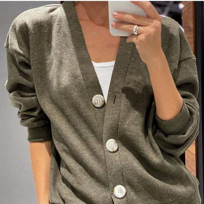 🌷Hot SALE 56% OFF🔥Women's Knitted Buttoned Jacket and Pants Two-piece Set