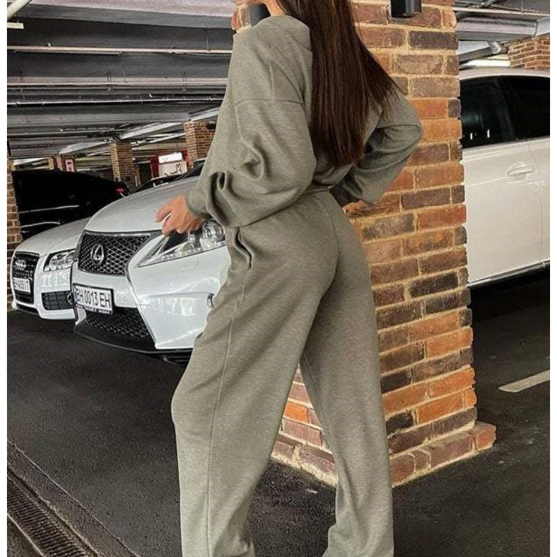 🌷Hot SALE 56% OFF🔥Women's Knitted Buttoned Jacket and Pants Two-piece Set