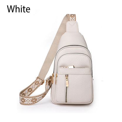 🔥Hot Sale 50% OFF🔥Women's Vintage PU Leather Chest Bag