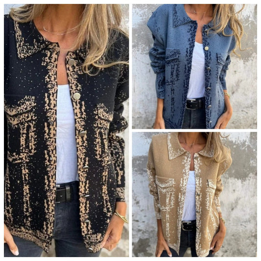 💥Fall casual fashion items-60% OFF💥Women’s Trendy Long Sleeve Jacket with Pockets