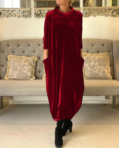 🌸Hot Sale 60% OFF🌸New slimming long dress with round neck.