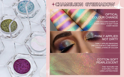 🌸Late summer sales 🌸Limited time 62% discount💕Double chrome eye shadow