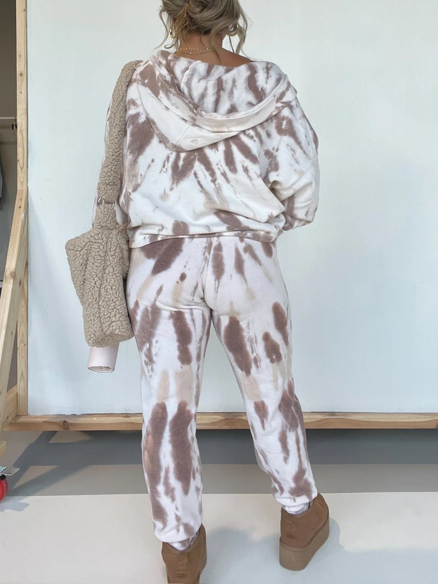 ✨New Arrival 45% OFF✨💕Tie Dye Hoodie And Sweatpants Set