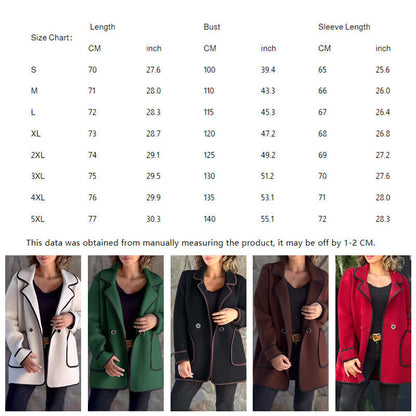 🌷Hot Sale 50% OFF🌷Women’s Casual Lapel Jacket