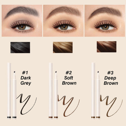 🌷Beautiful eyebrow pencil, 50% off🌷 4 Fork Tip Waterproof Liquid Eyebrow Pen