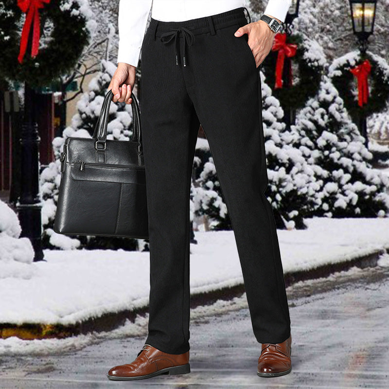 💥Hot Sale 50% OFF🔥 Nice Gift! Men's Thickened Elastic Waist Corduroy Pants