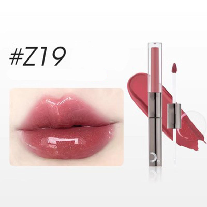 ✨2024 for Best  2 IN 1 Moisturizing Shimmer Waterproof Long Lasting Double Head Lipstick