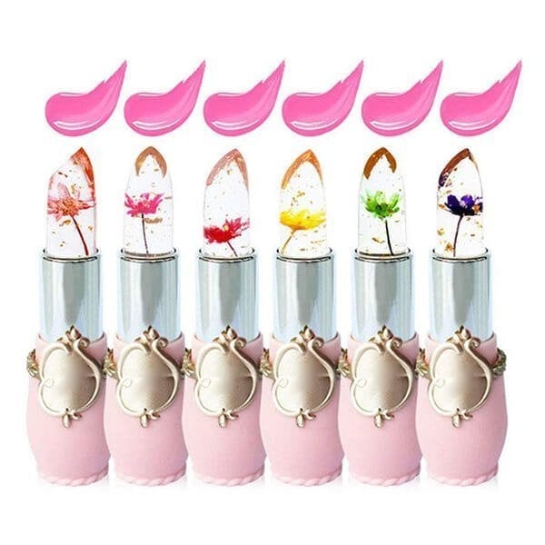 💋Crystal Jelly Flower Color Changing  Lipstick-✨BUY MORE SAVE MORE