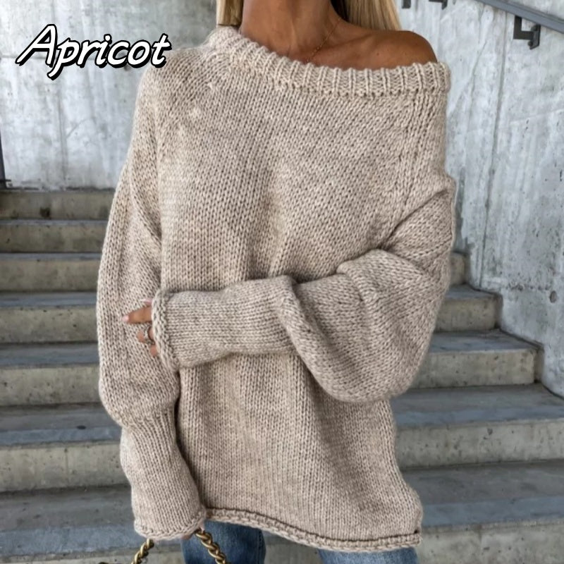 🔥Limited Time 56% OFF🔥Women's Solid Knitted Round Neck Sweater