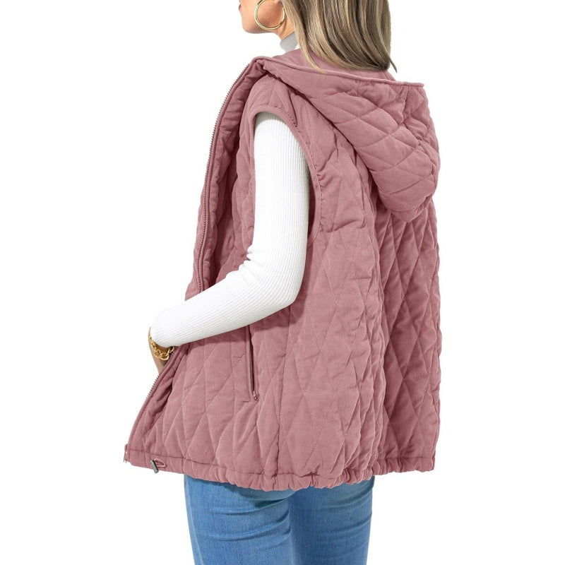 ❄️HOT SALE 56% OFF🤩2024 UPGRADE-Women's Lightweight Hooded Vest