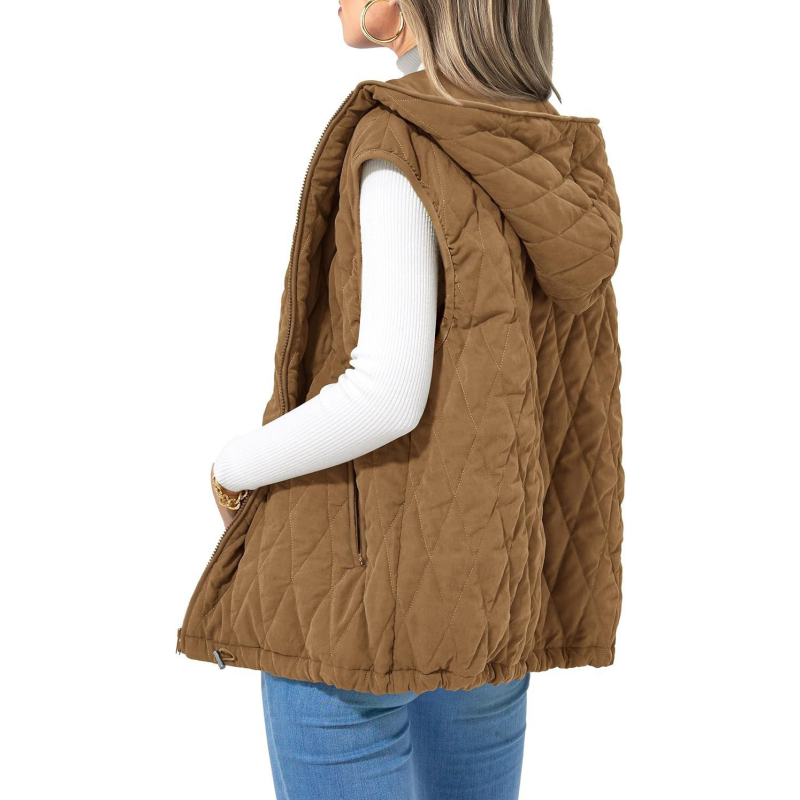 ❄️HOT SALE 56% OFF🤩2024 UPGRADE-Women's Lightweight Hooded Vest