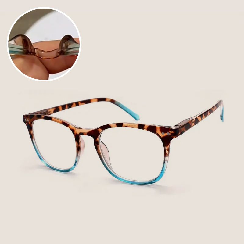 ✨HOT SALE 55% OFF✨Women's Sexy Leopard Print Anti-Blue Light Gradient Reading Glasses