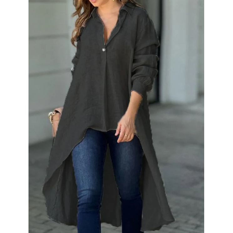 💕New product discounts 70% OFF💕Women's Elegant Long Lapel Shirt