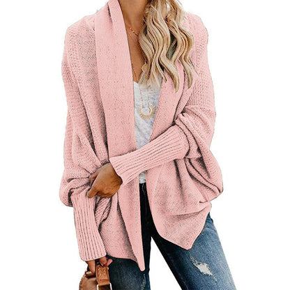 🎁Autumn New Arrivals Sale – 52% Off✨Woman'S Batwing Cable Knitted Slouchy Oversized Cardigan Sweater