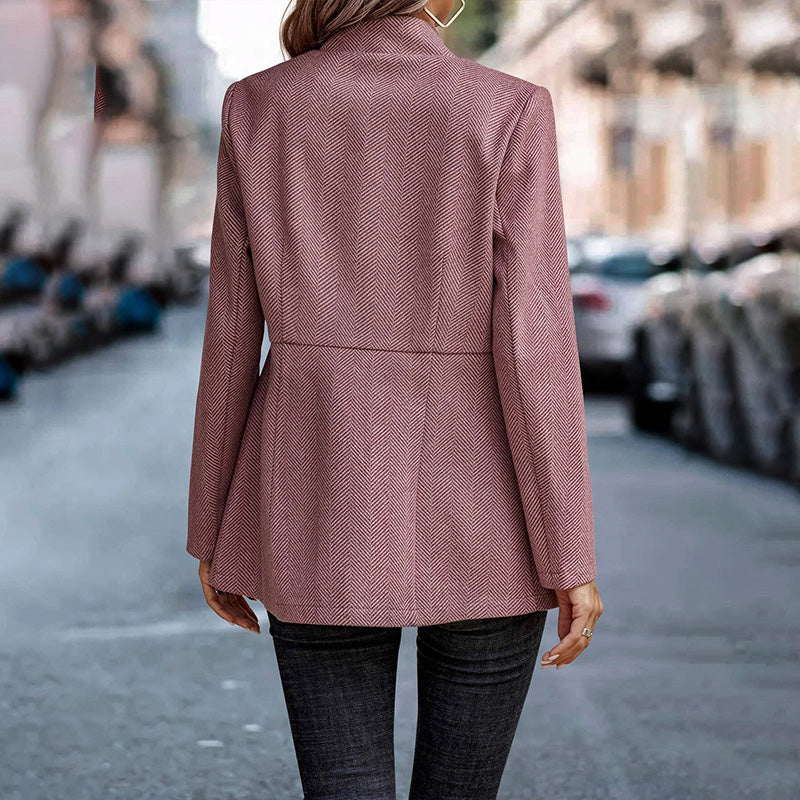 🌸[Best Gift 50% OFF] 🌷Women's Business Casual Tweed Blazer🌷