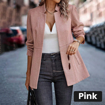 🌸[Best Gift 50% OFF] 🌷Women's Business Casual Tweed Blazer🌷