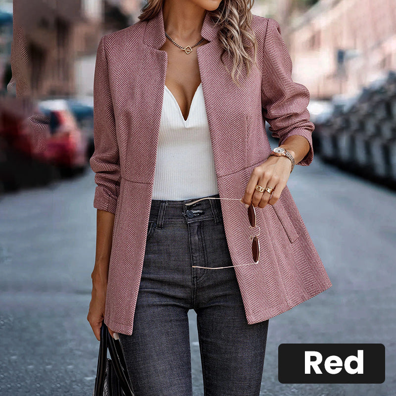 🌸[Best Gift 50% OFF] 🌷Women's Business Casual Tweed Blazer🌷