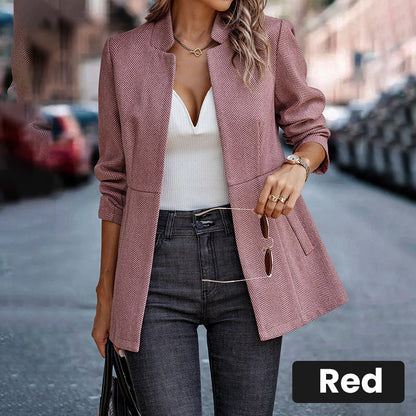 🌸[Best Gift 50% OFF] 🌷Women's Business Casual Tweed Blazer🌷