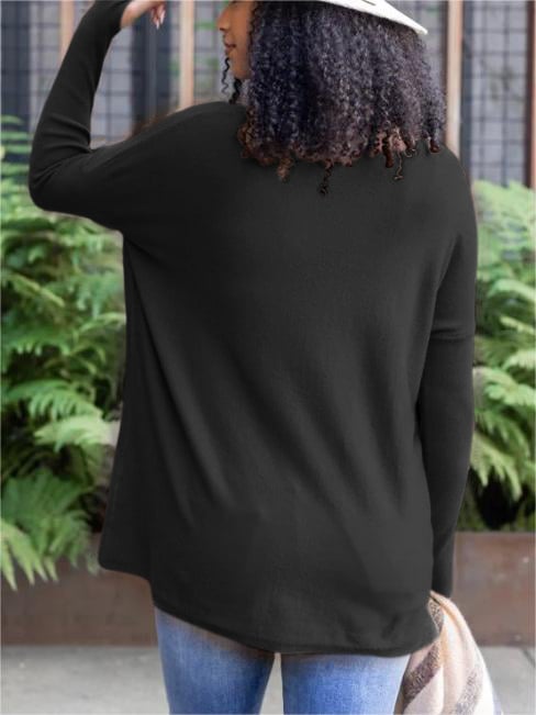 💥HOT SALE 65% OFF💥LONG SLEEVE THUMBHOLE SWEATER POCKET TUNIC