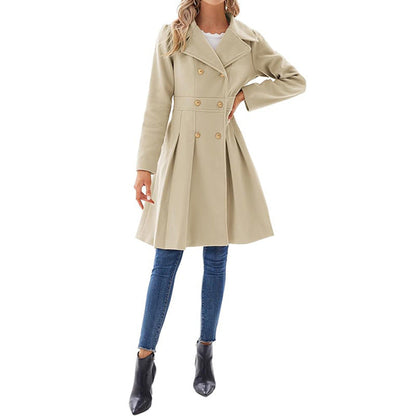 💕Hot Sale 54% OFF💕Women's A-line Slim Long Tweed Coat🔥🔥🔥One piece free shipping