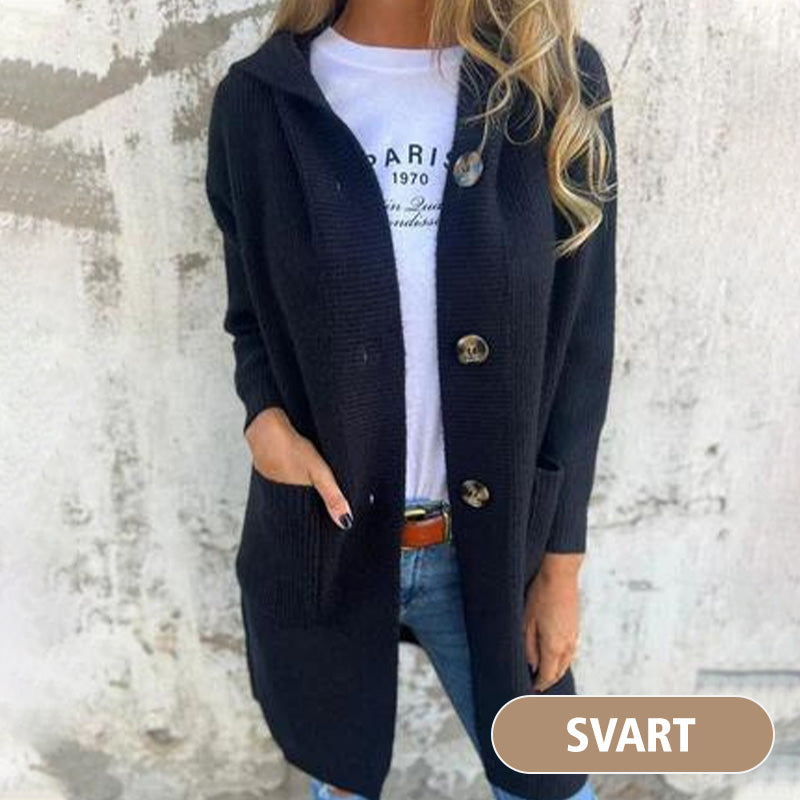 💕HOT SALE 54% OFF💕Women's Button-Down Hooded Cardigan