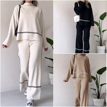 🍂New autumn products 50% OFF🍂Women's Two-Piece Patchwork Set