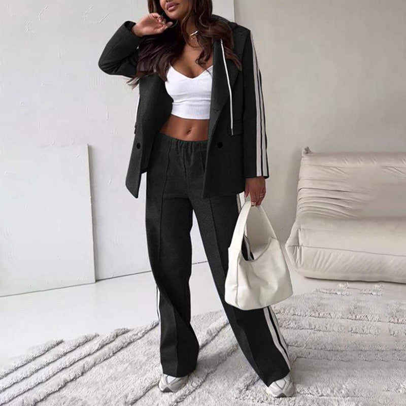 💕Hot Sale 50% OFF💕Women's 2 Piece Hooded Blazer Outfits