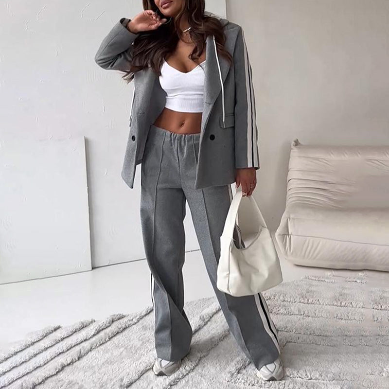 💕Hot Sale 50% OFF💕Women's 2 Piece Hooded Blazer Outfits