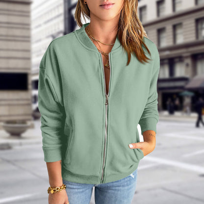 🔥New autumn products 50% OFF🔥Women's Casual Zippered Jacket